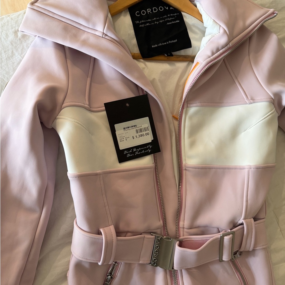Elegant Pink Cordova ski Jumpsuit - Picture 8 of 10